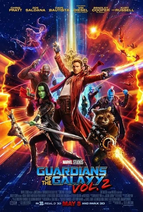 Guardians of the Galaxy: Vol. 2 film posteri
