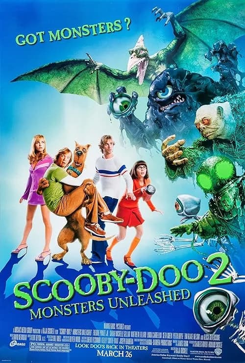Scooby-Doo 2: Monsters Unleashed film posteri