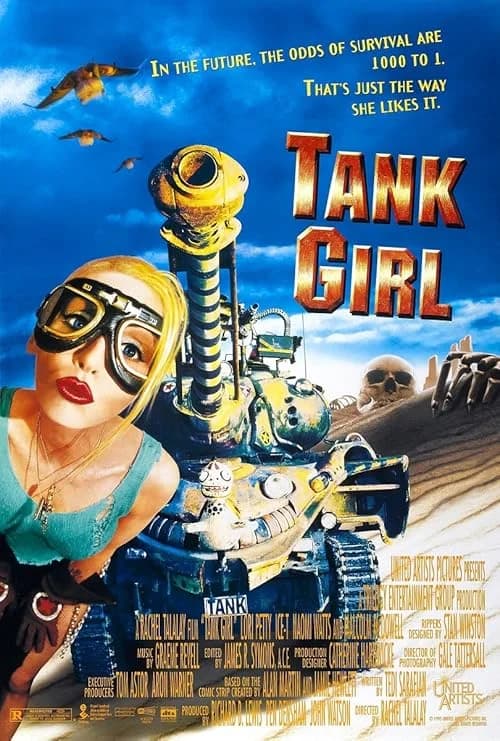 Tank Girl film posteri