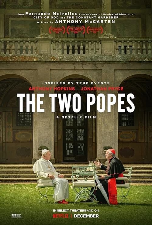 The Two Popes film posteri