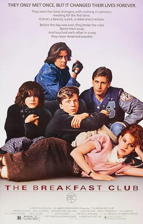The Breakfast Club film posteri